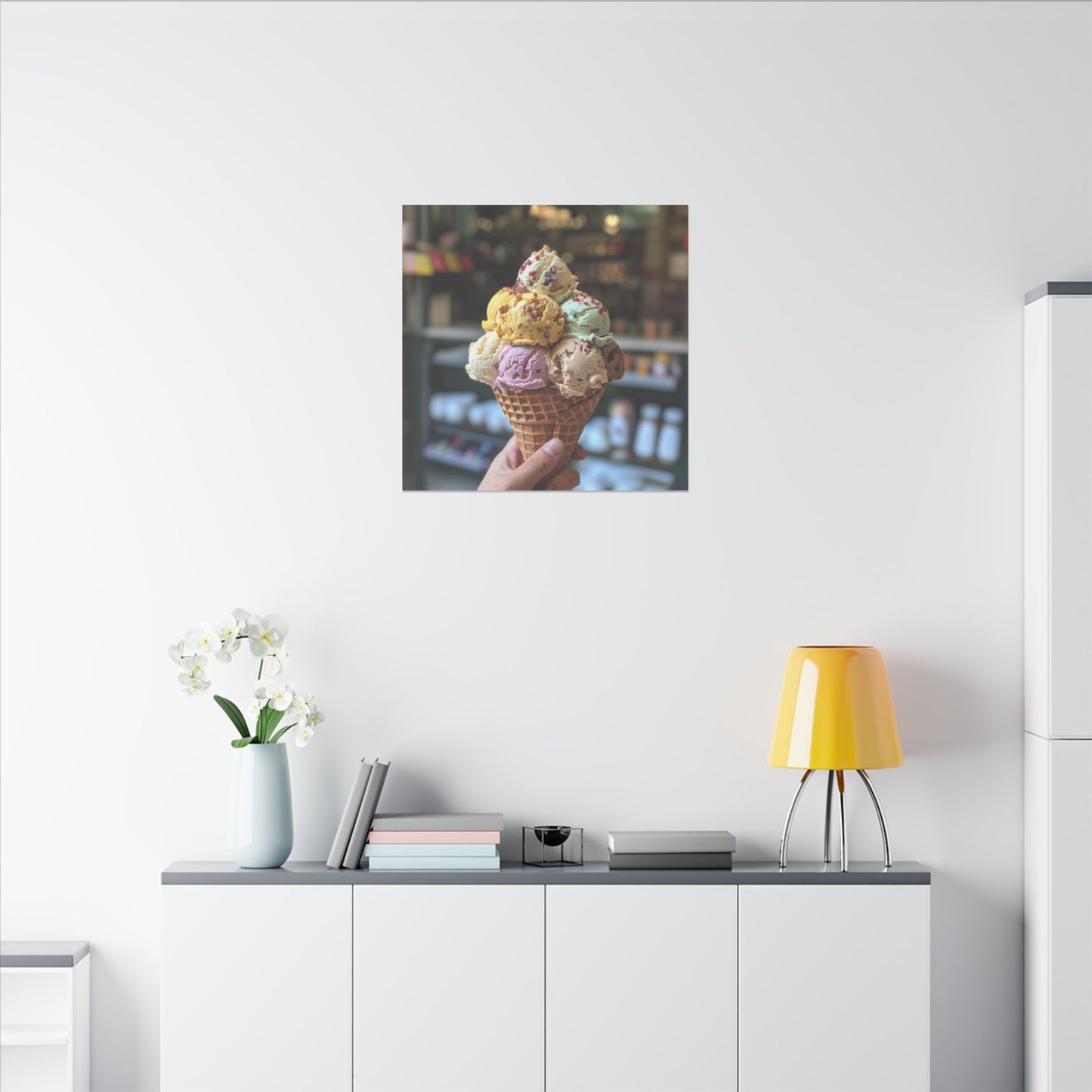 Icecream Heaven on Canvas