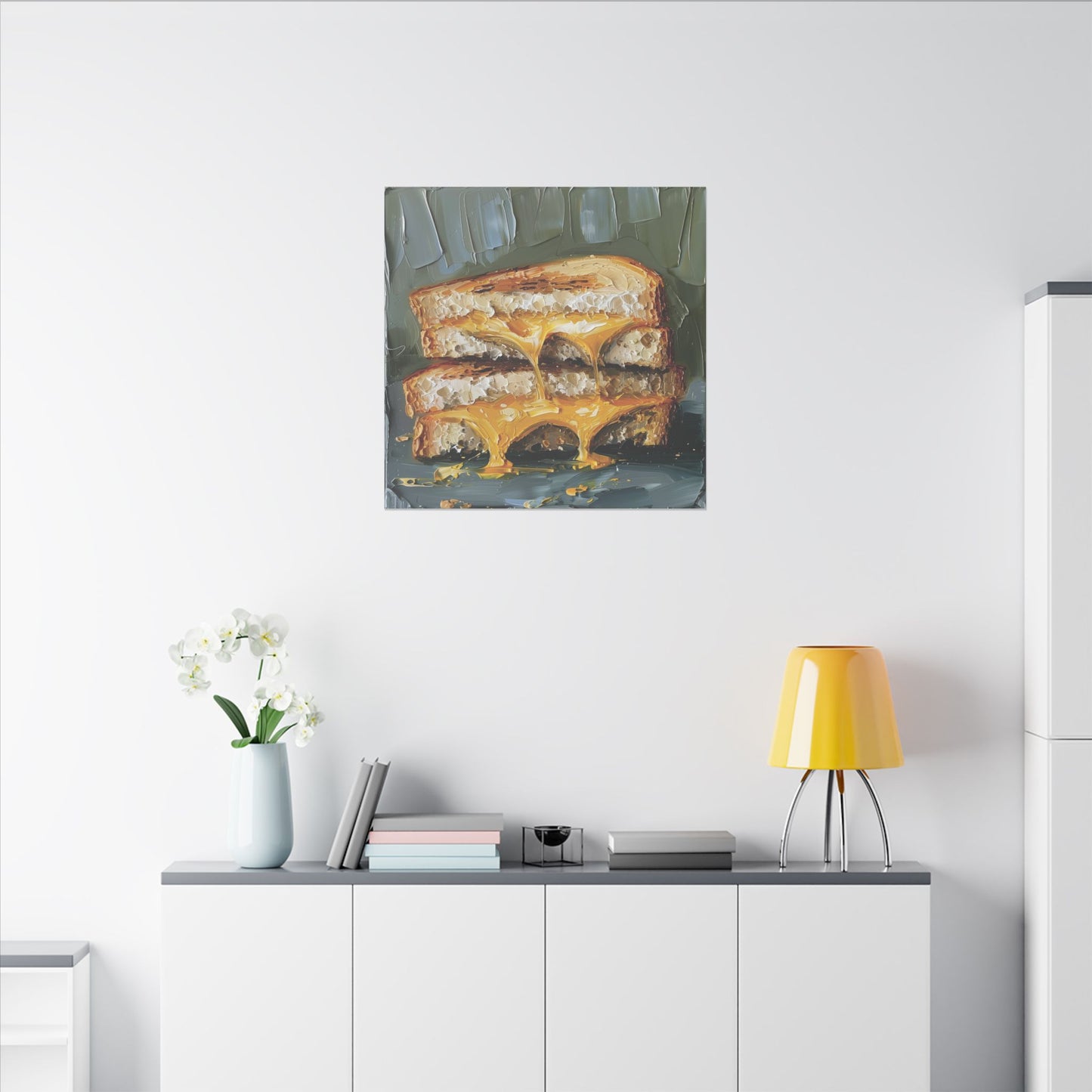 Grilled Cheese On Canvas