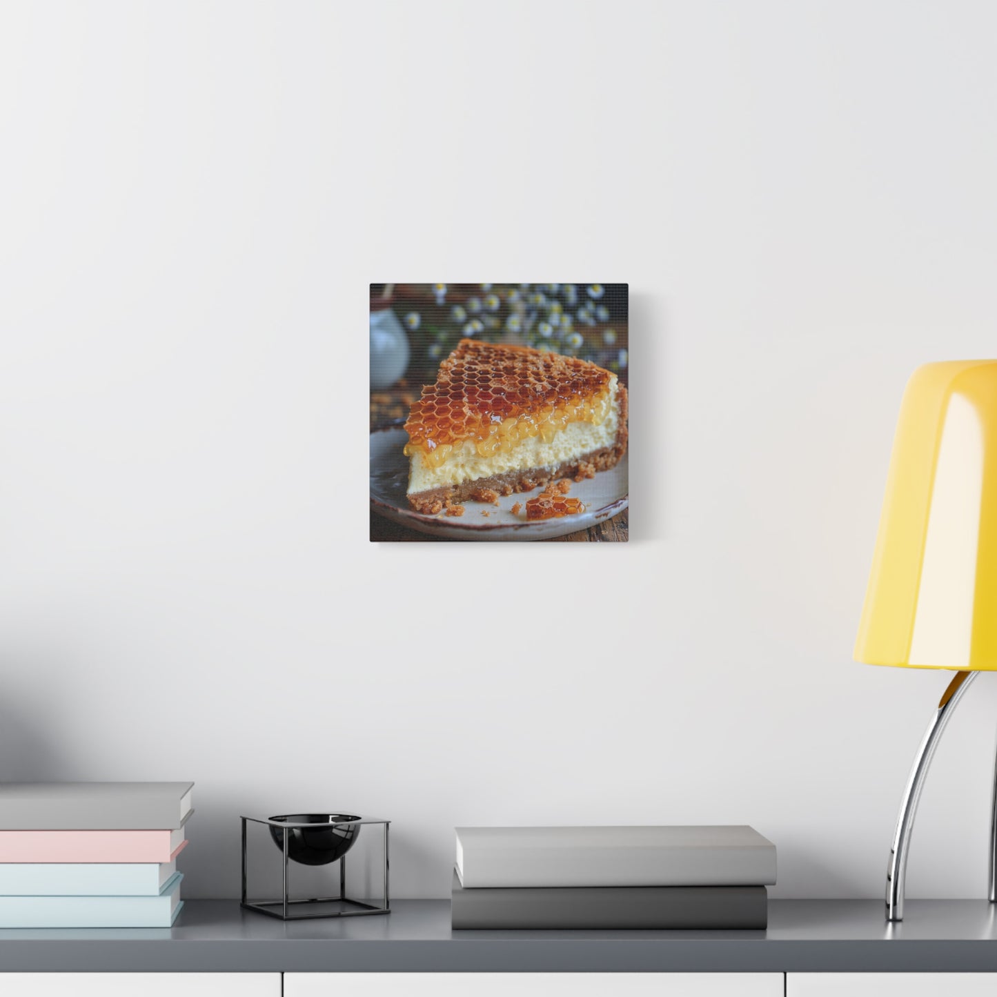 Honeycomb Cheese Cake Canvas Art